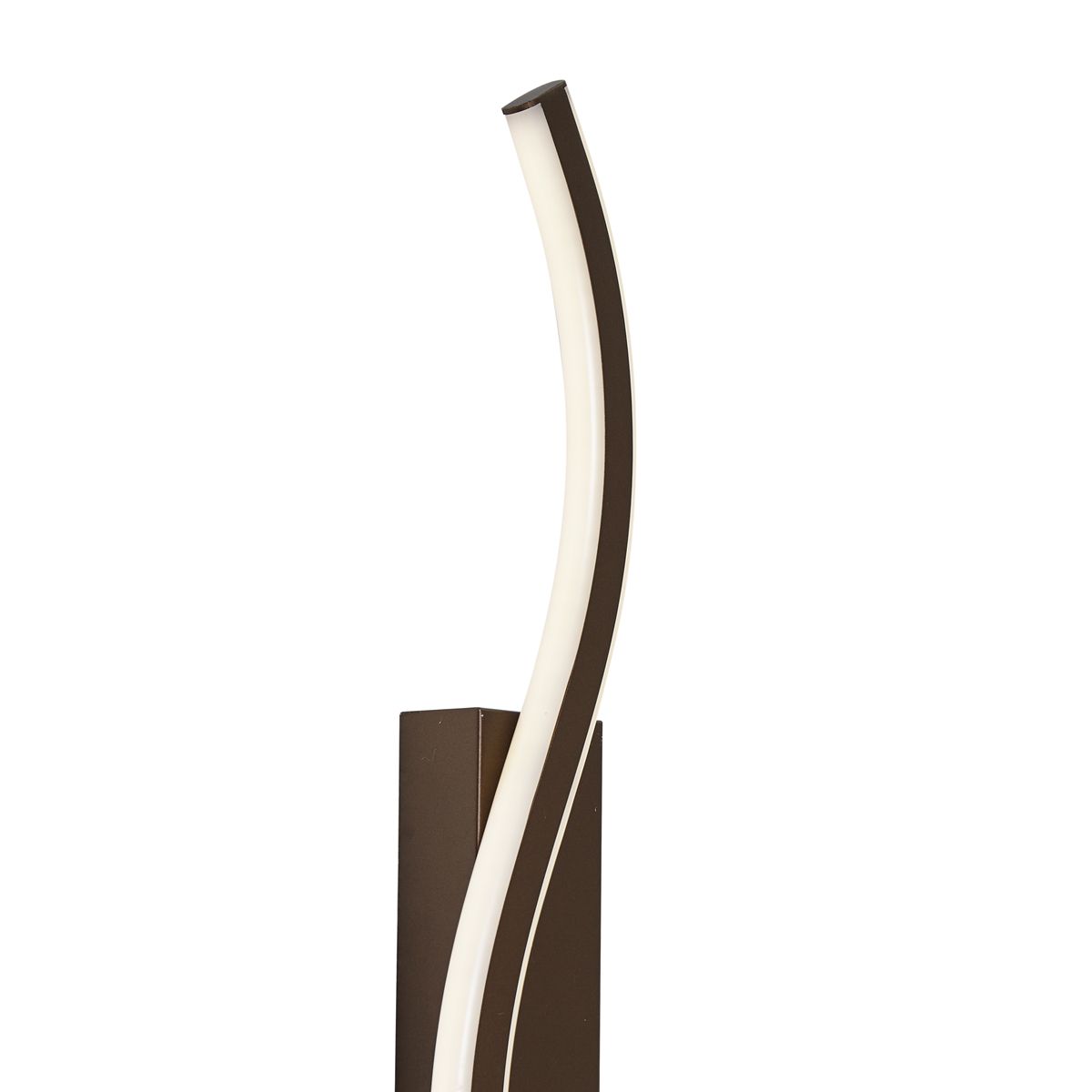 Design wandlamp donker brons 3-staps dimbaar 2-lichts - Bummy