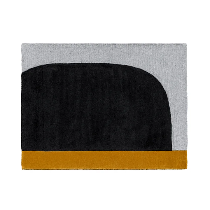 Fritz Hansen - Cecilie Manz Teppich, 103 x 130 cm, Ochre