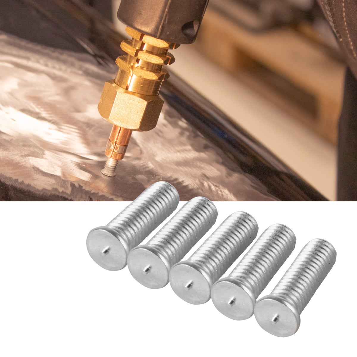 STAHLWERK Aluminium Lasbouten M5 100-delige Set Smart Repair Dent Puller Accessoires