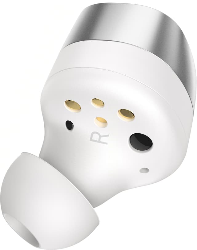 Sennheiser Momentum 4 true wireless in-ear høretelefoner (hvid-sølv)