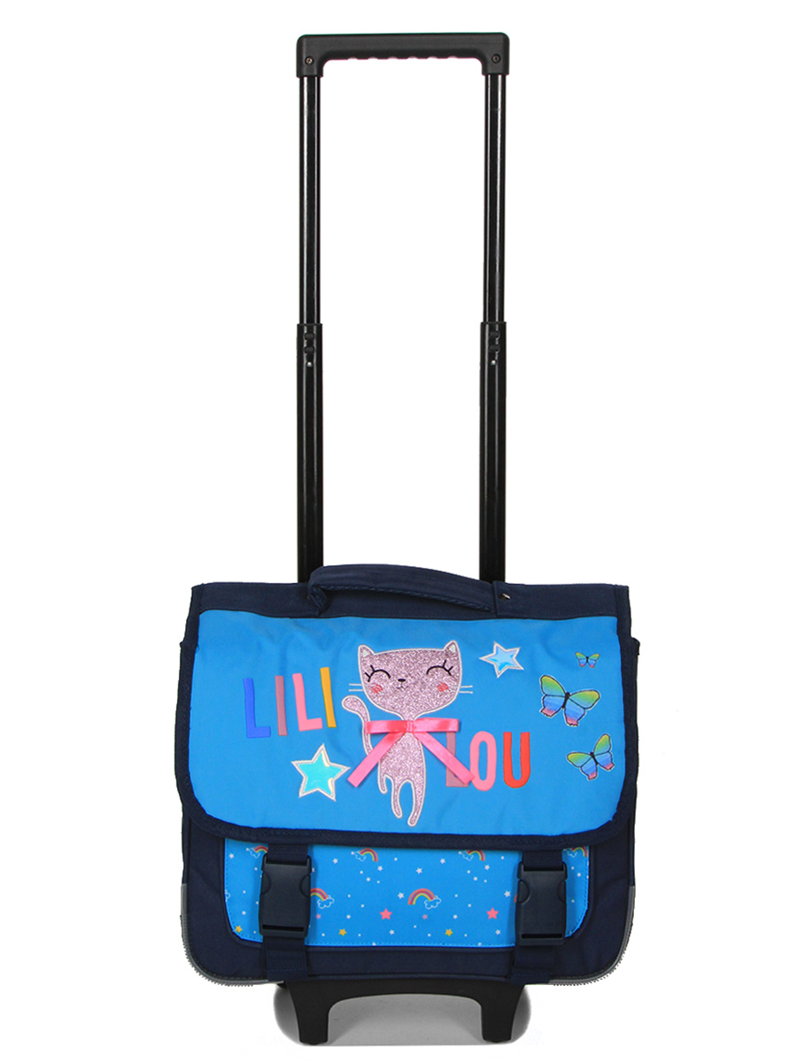 Cartable À roulettes Lili Lou Butterfly 38 cm