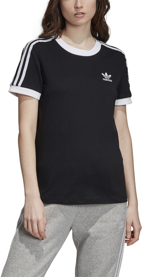 adidas 3-Stripes T-shirt Sort