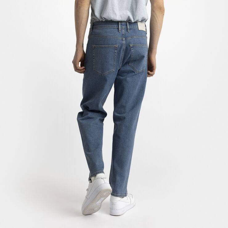 RVLT - Revolution Relaxed fitted jeans in organic cotton-stretch Blue