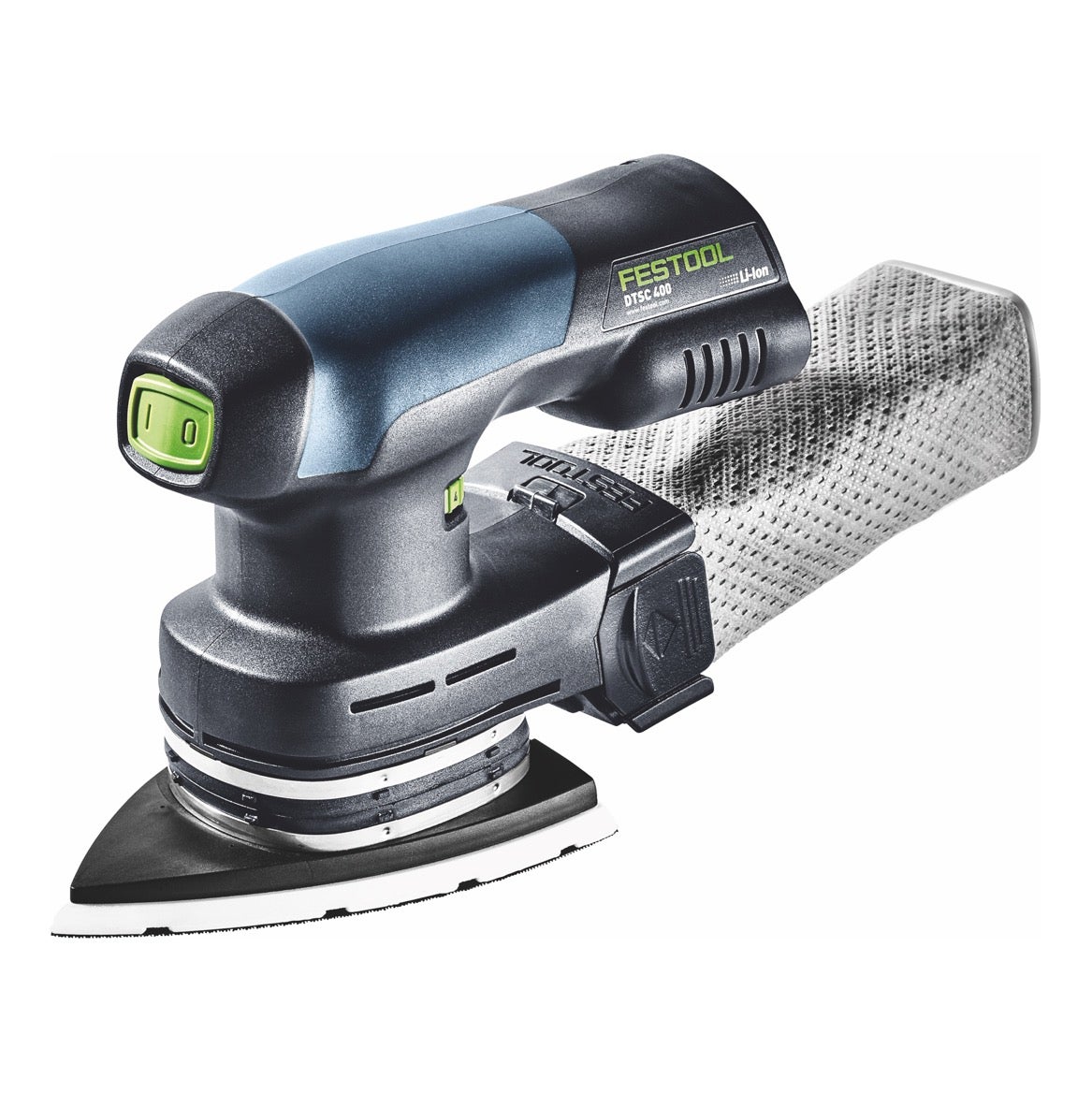 Festool DTSC 400-Basic Accu Deltaschuurmachine 18 V 100 x 150 mm Borstelloos + 1x 3,0 Ah Accu + Lader + Systainer