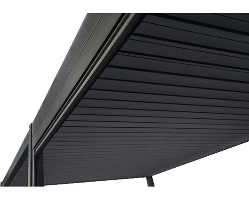 Mirador parasol voor 400 cm zijkant, zwart