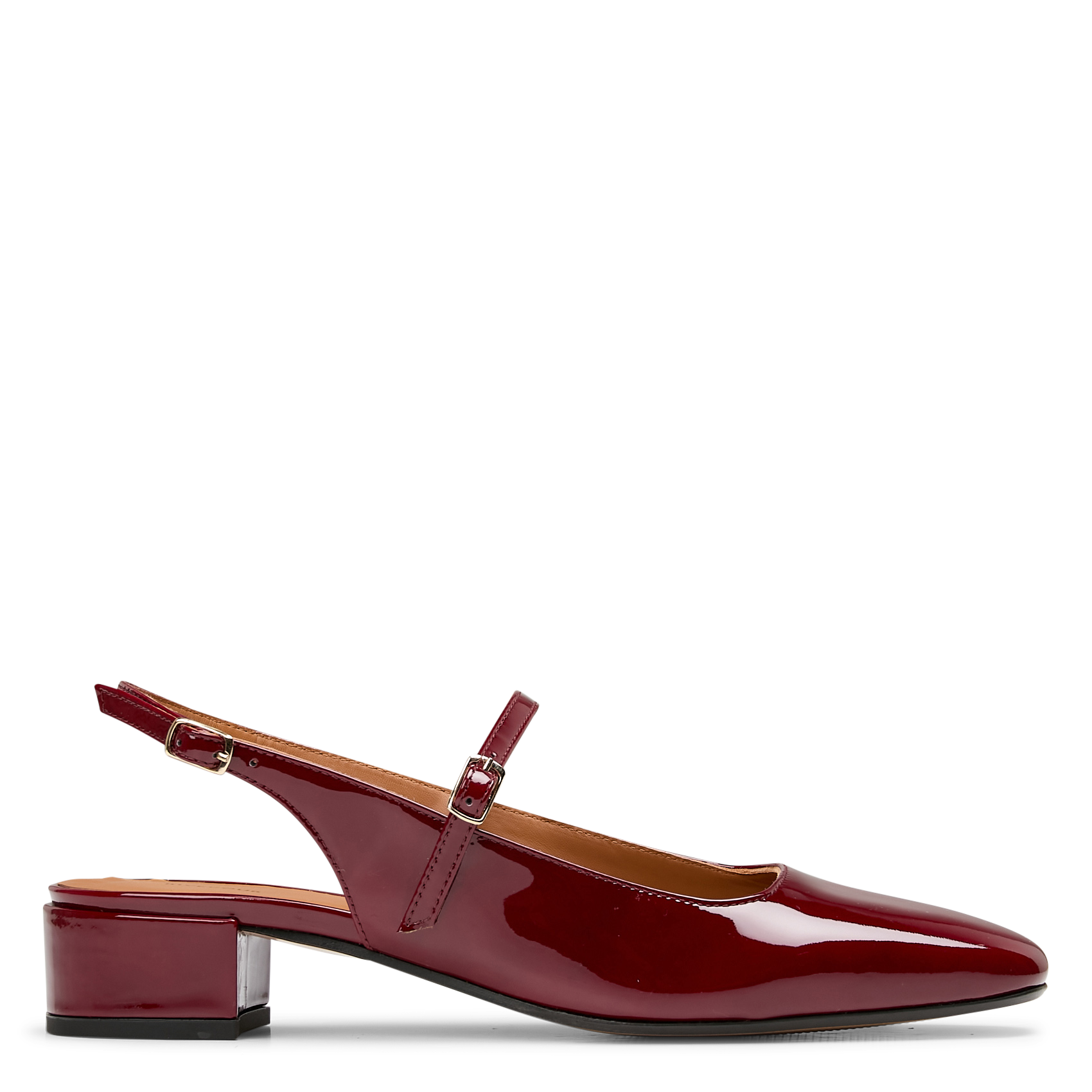 N°122 - Babies en cuir | Rouge
