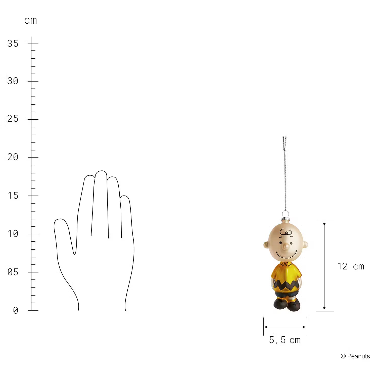 Anhänger PEANUTS Charlie Brown