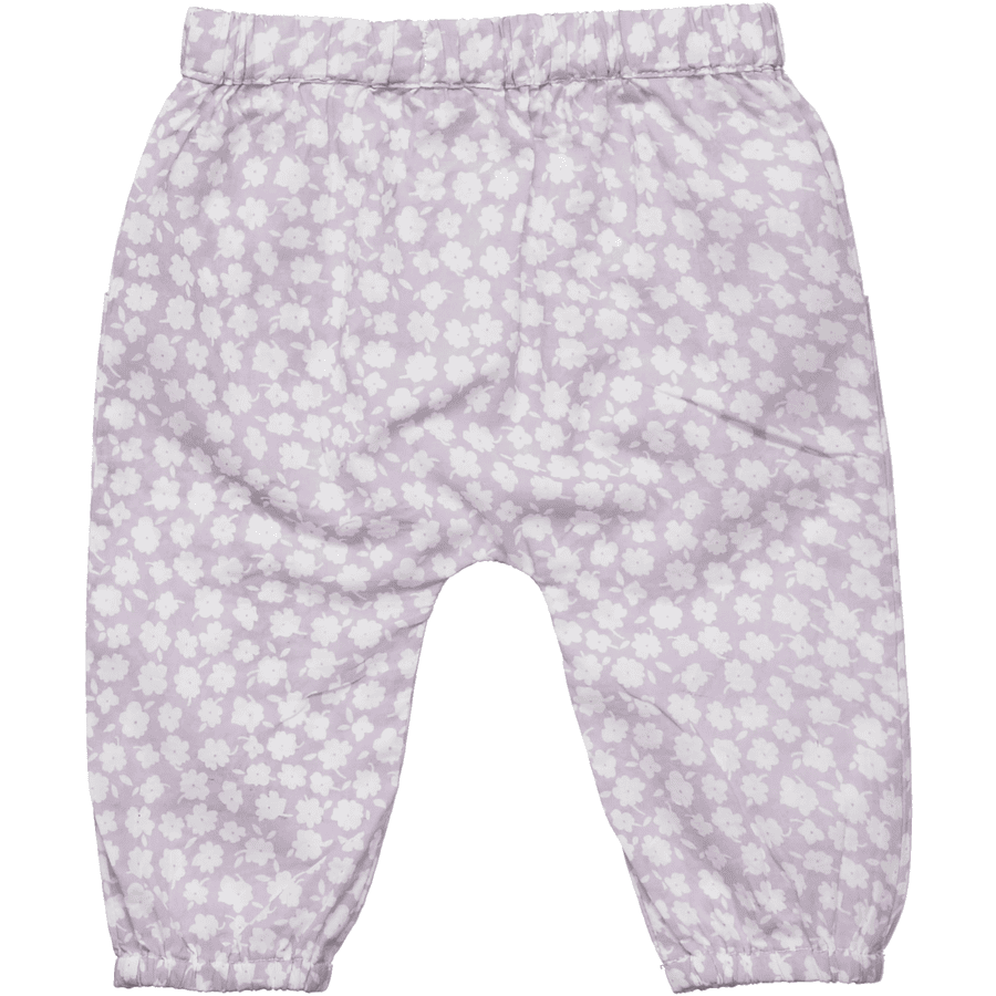 STACCATO Hose soft lilac gemustert