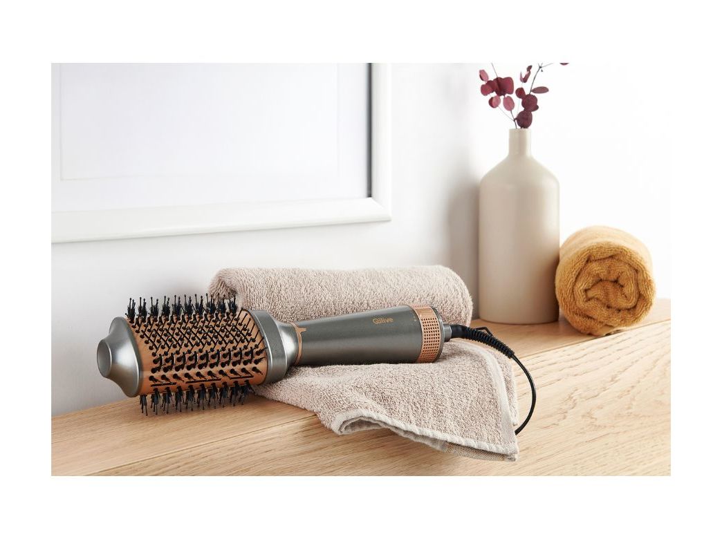 ESCOVA MODELADOR DE CABELO QILIVE 3 EM 1
