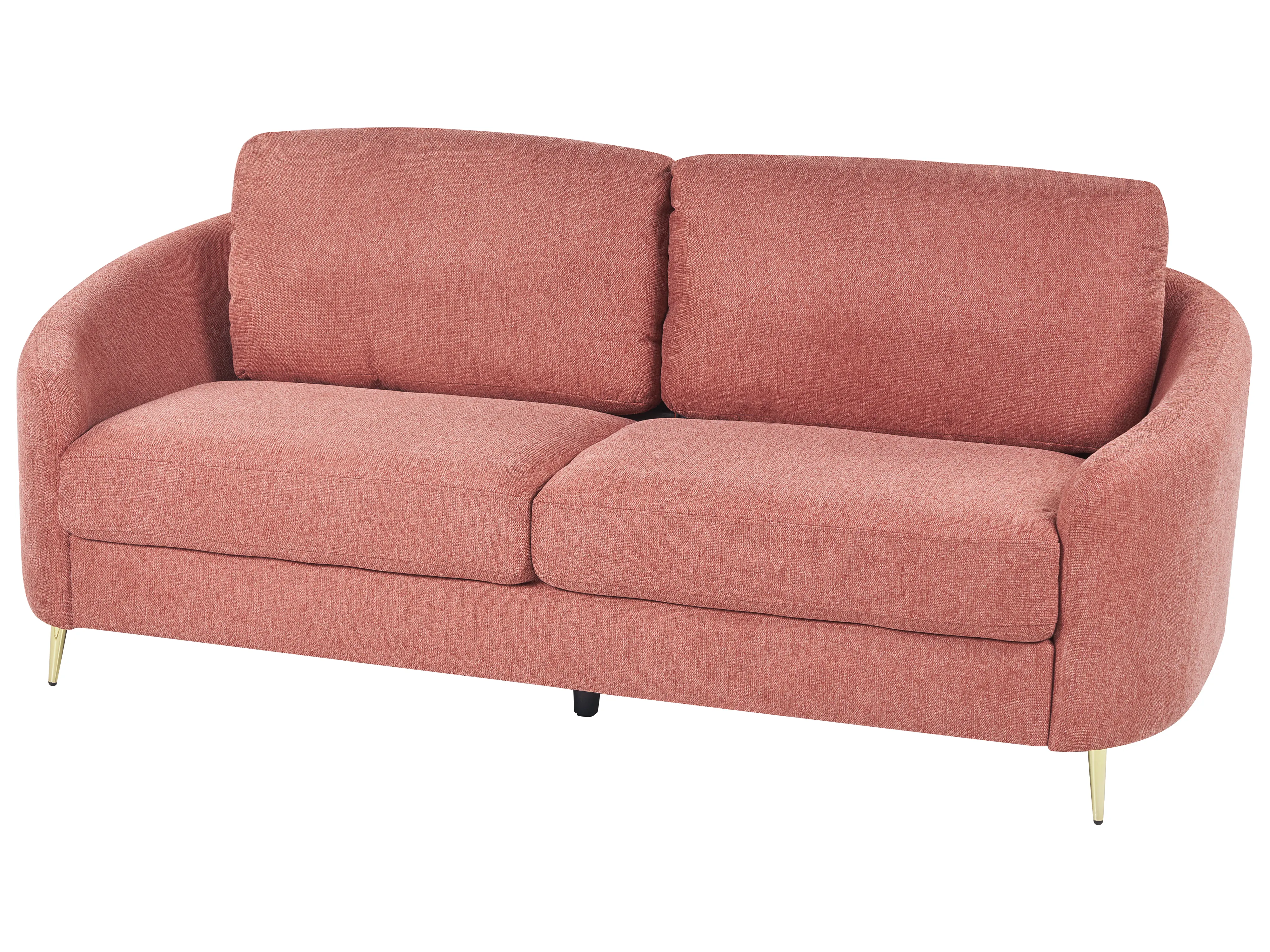 Bank 3-zits TROSA Stof Roze