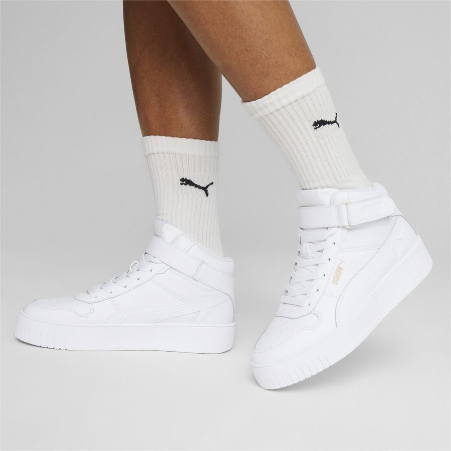 PUMA Carina Street Mid Chaussures - Blanc