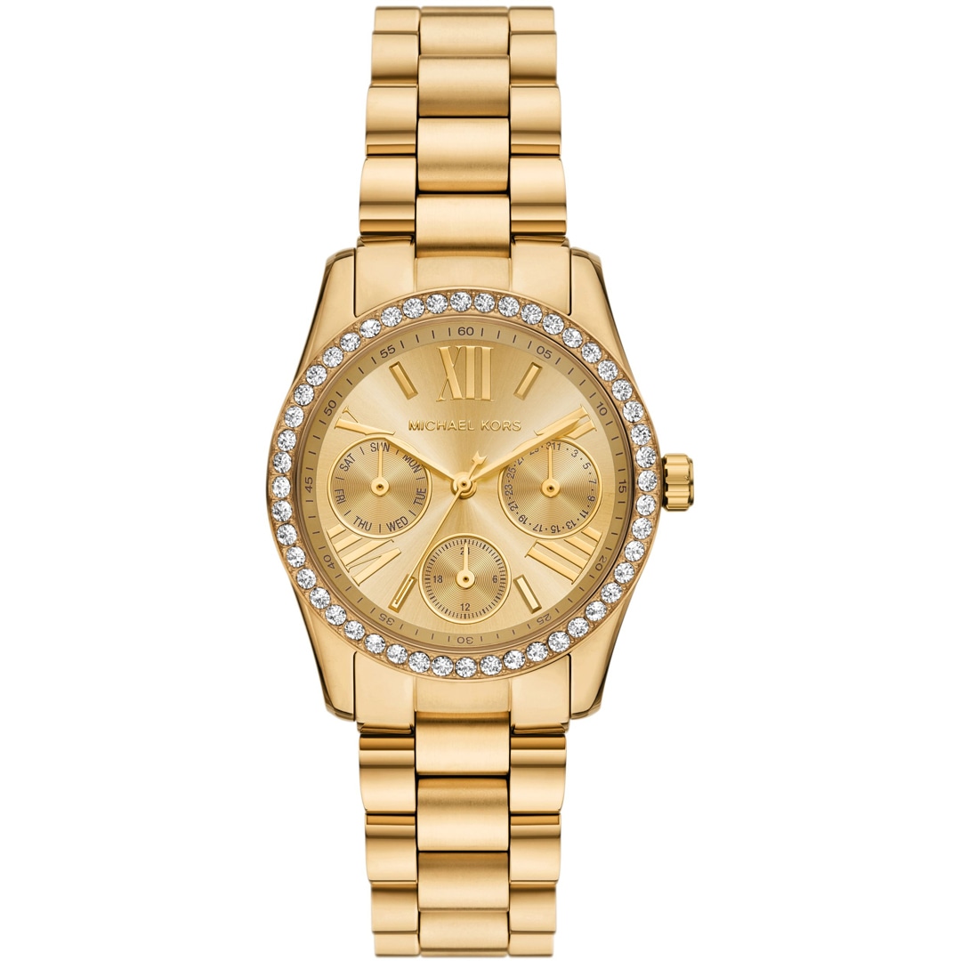 Michael Kors Lexington Lux Day Date Goldig