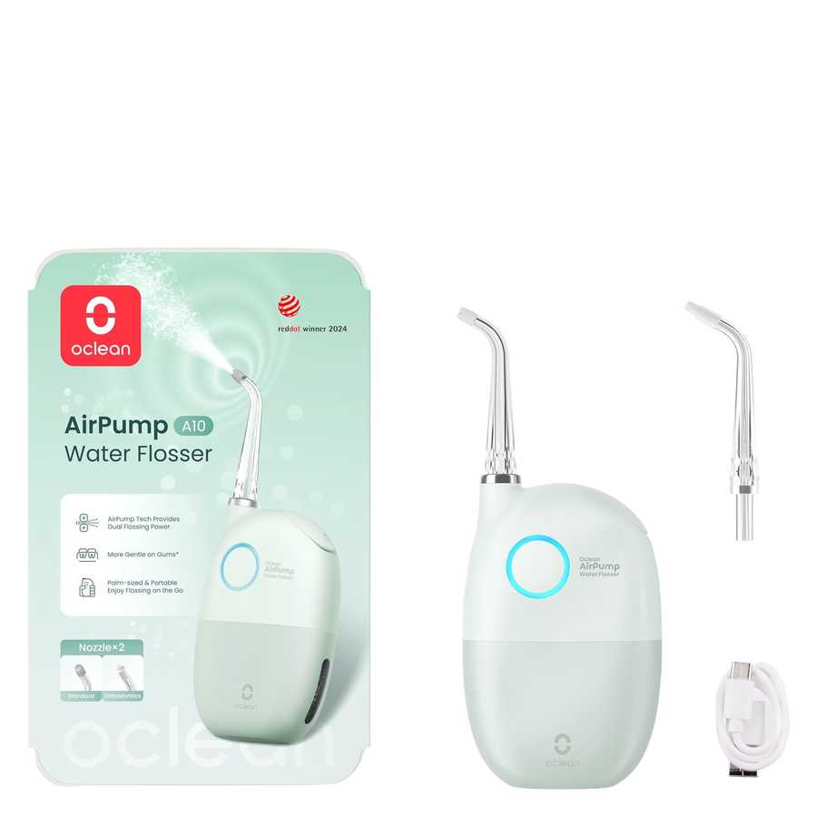 Oclean AirPump A10 Water Flosser Green