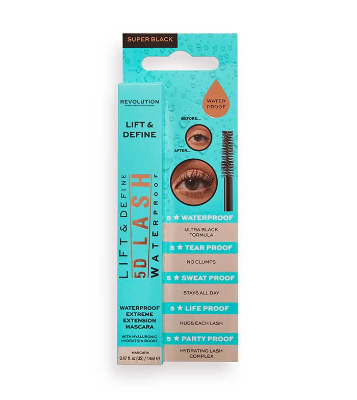 Revolution - Rímel 5D Lash Waterproof