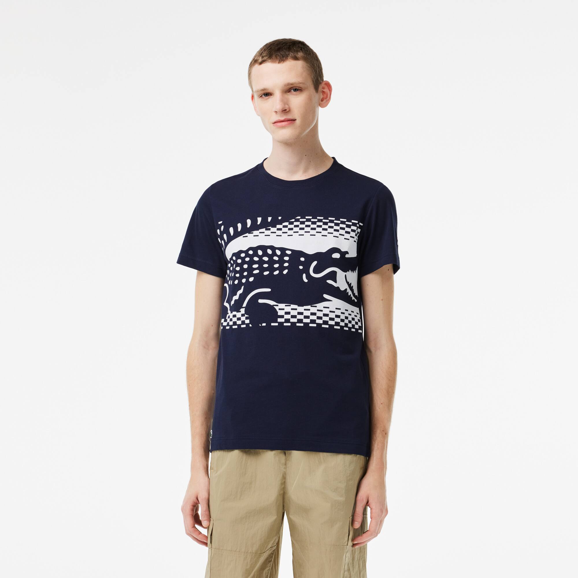 Herren LACOSTE TENNIS x Novak Djokovic T-Shirt T-Shirts - Blau - Lacoste - Herren