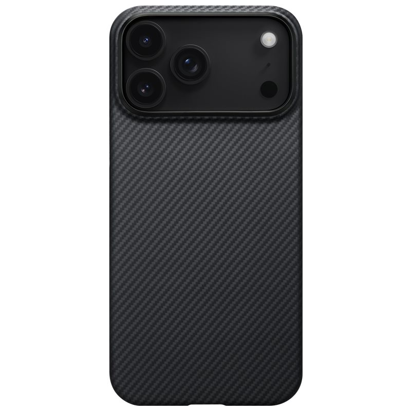 iPhone 17 Pro MagEZ MagSafe Case Aramid Schutzhülle (KI1701BP) - Schwarz