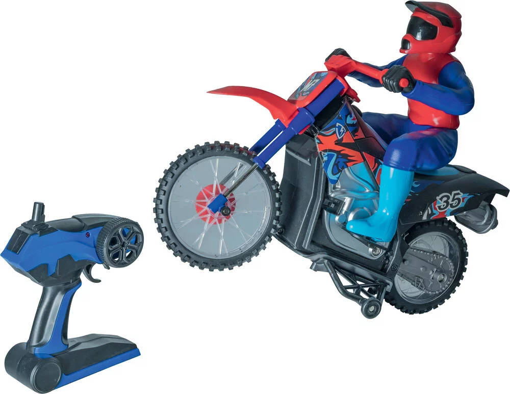 MA MOTO TOUT-TERRAIN MULTIFONCTION RC 1:10