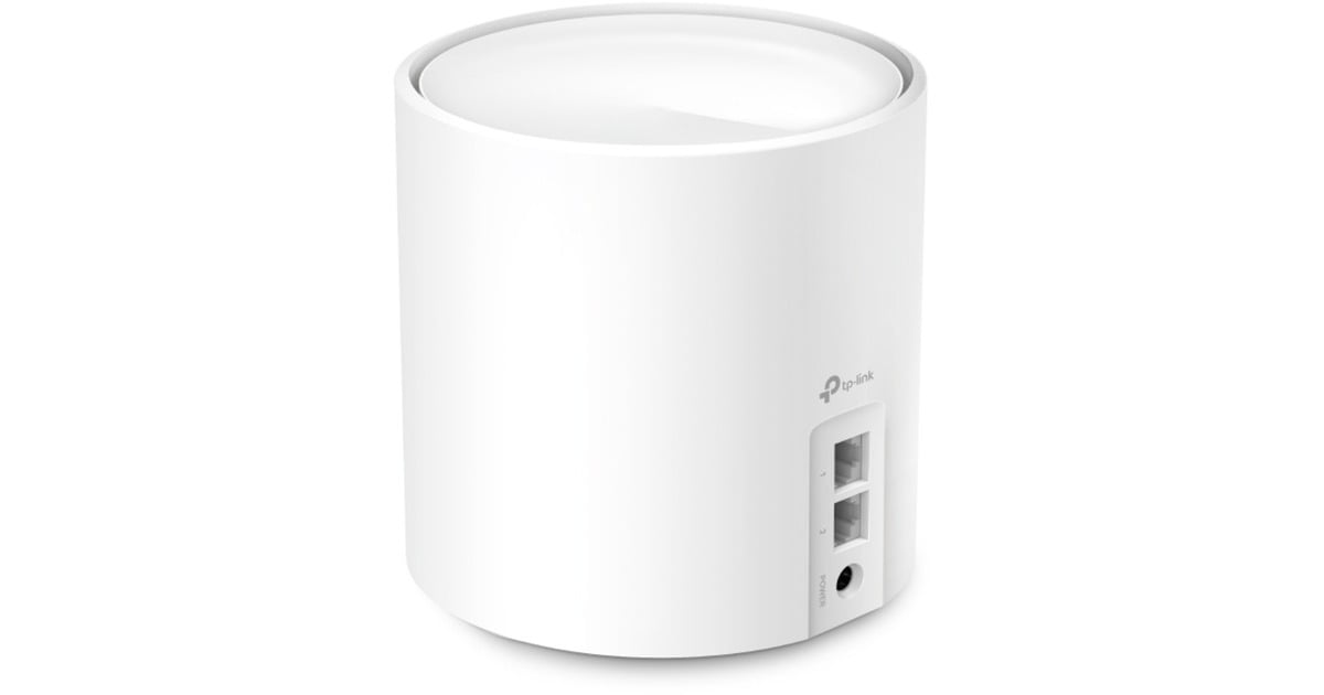TP-LinkDeco X60 V3.2 (1-pack) mesh router  (Wit, 2.4 GHz / 5 GHz Dual-band)