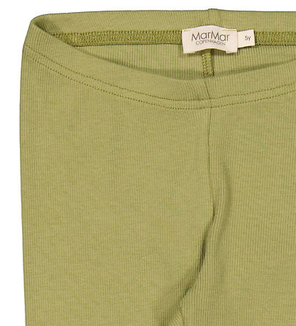 MarMar Leggings - Rib - Modal - Cedar Green