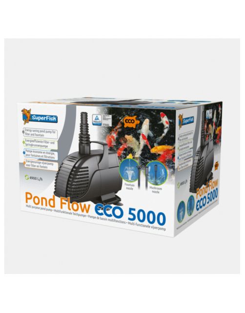 Superfish Pond Flow Eco 5000 - Pompen -