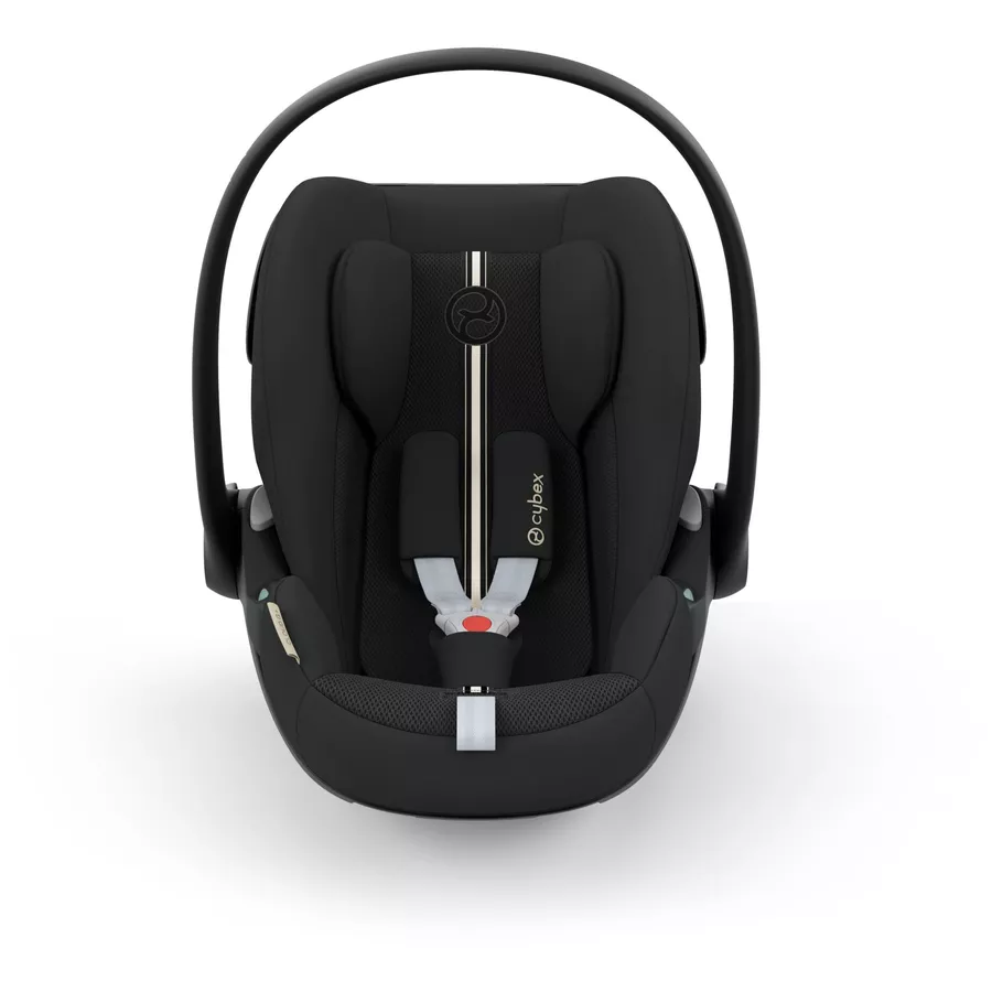 cybex GOLD Babyschale Cloud G i-Size Plus Moon Black Plus mit Basisstation Base G