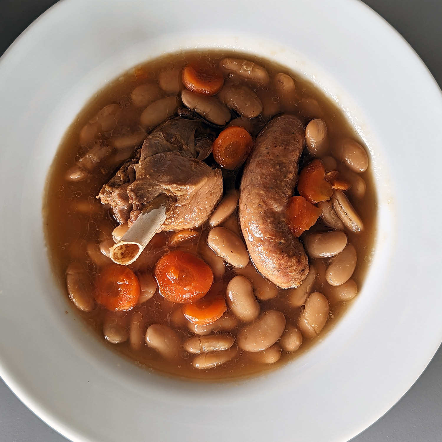 Cassoulet aux haricots tarbais