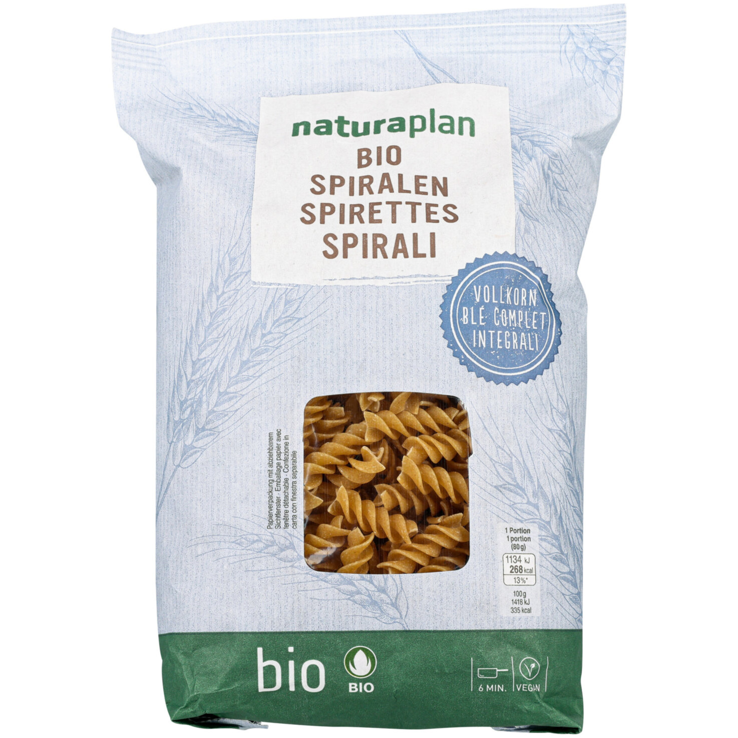 Naturaplan Bio Vollkorn Spiralen