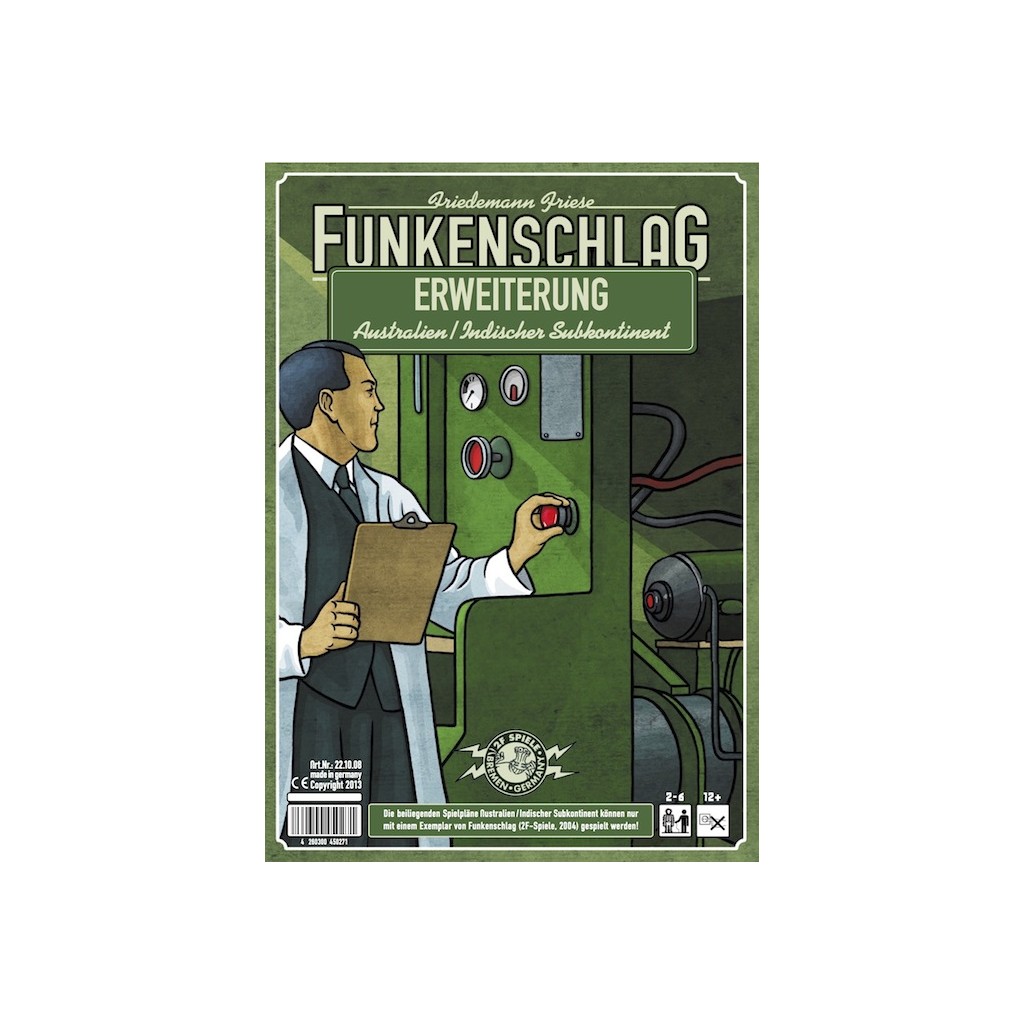 Funkenschlag Extension 9 : Australien / Indischer Subkontinent