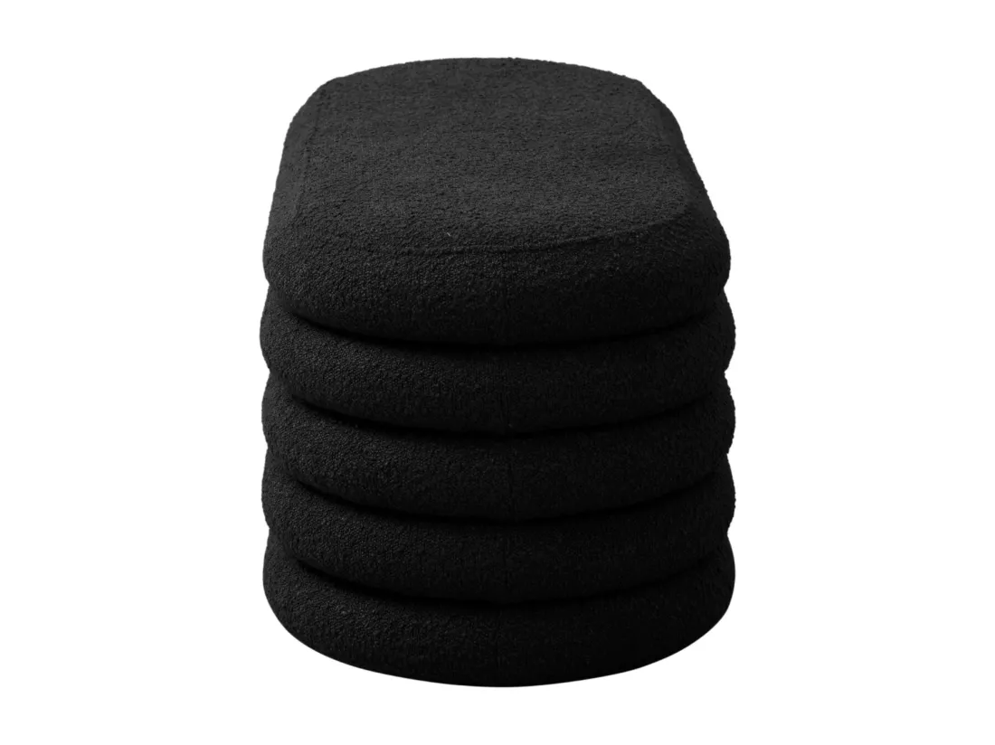 Pouf avec espace de rangement
