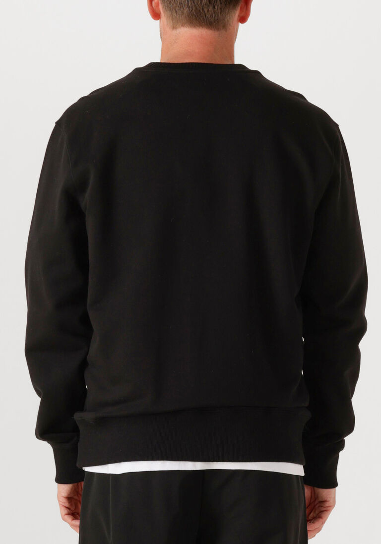 zwarte filling pieces sweater sweatshirt gowtu