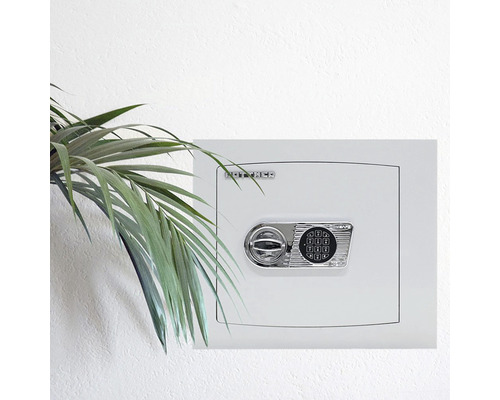Rottner Delta 40 wandkluis met elektronisch slot, aluminium