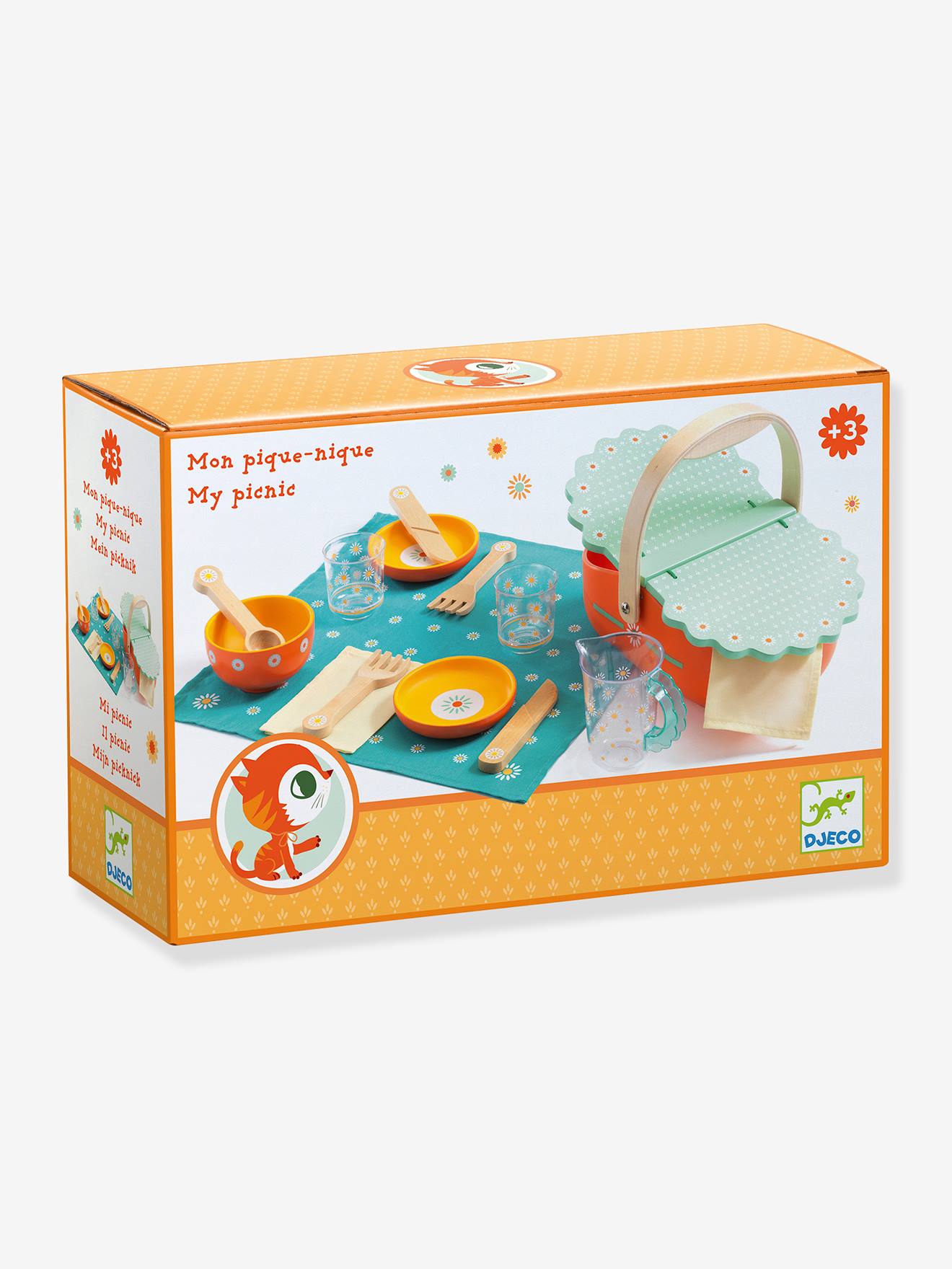 Meu piquenique laranja da DJECO