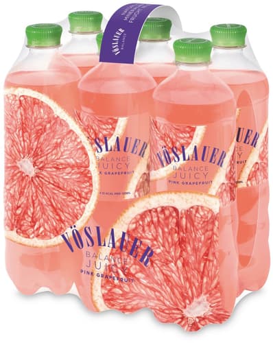Vöslauer Balance Juicy Pink-Grapefruit 6x0,75 l PET (EINWEG)