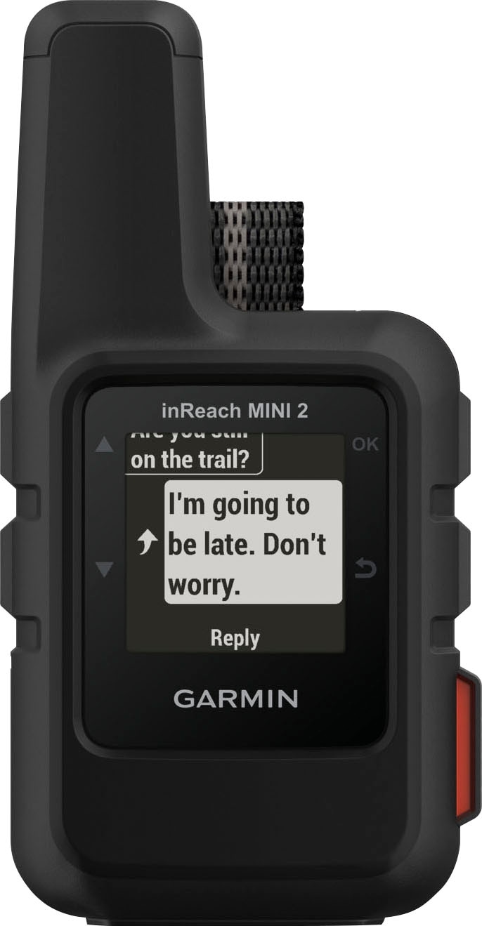 Garmin Outdoor-Navigationsgerät »Garmin inReach Mini 2 Black GPS EMEA« ( ) TracBack-Routing-Funktion, Punkt-zu-Punkt-Navigation