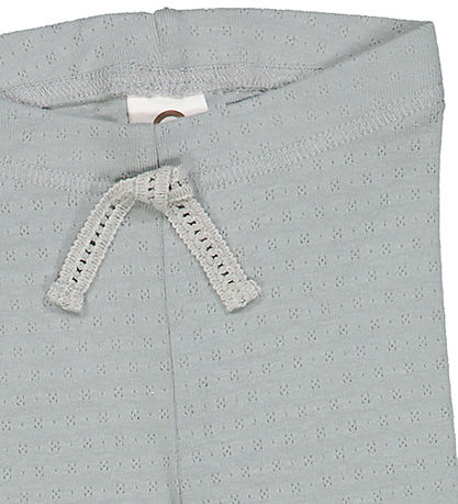 M?Slå Leggings - Pointelle - Jasmin Blue