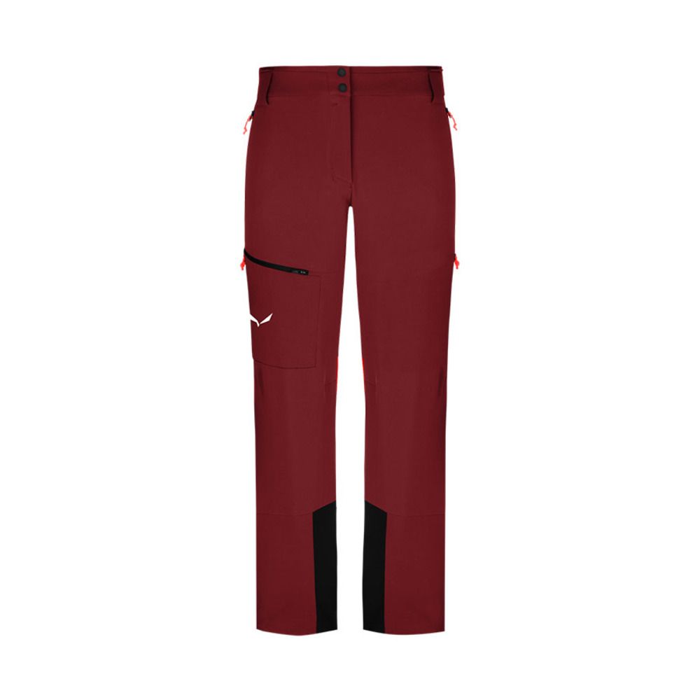 Salewa SELLA DURASTRETCH - Pantalon ski Homme syrah