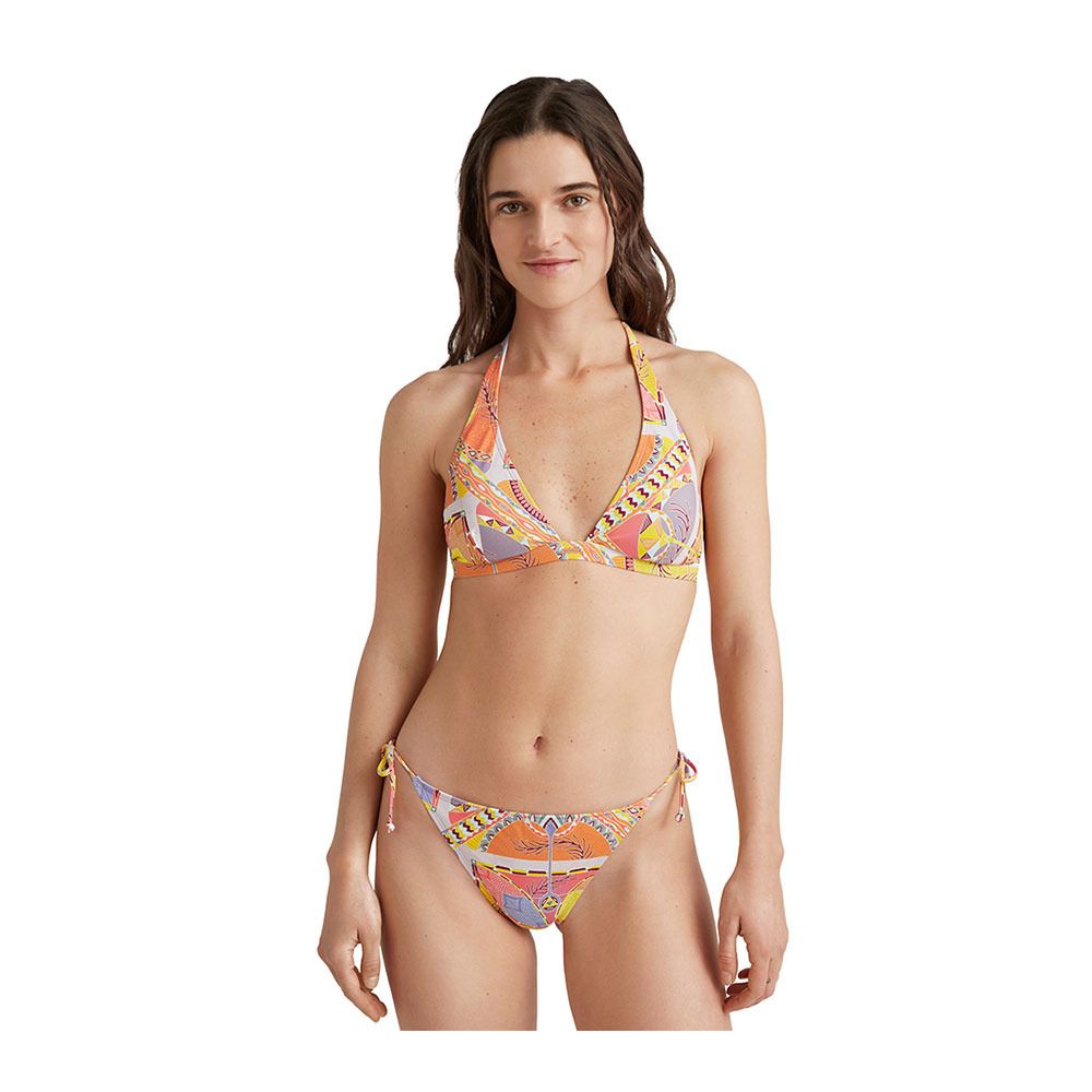 O'Neill BONDEY - Bas maillot de bain Femme yellow scarf print