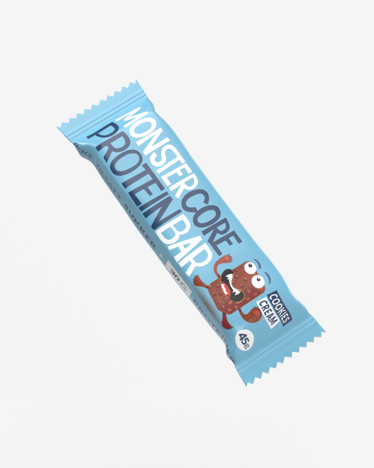 Monster Core Protein Bar - Cookies &amp; Cream 16x45g
