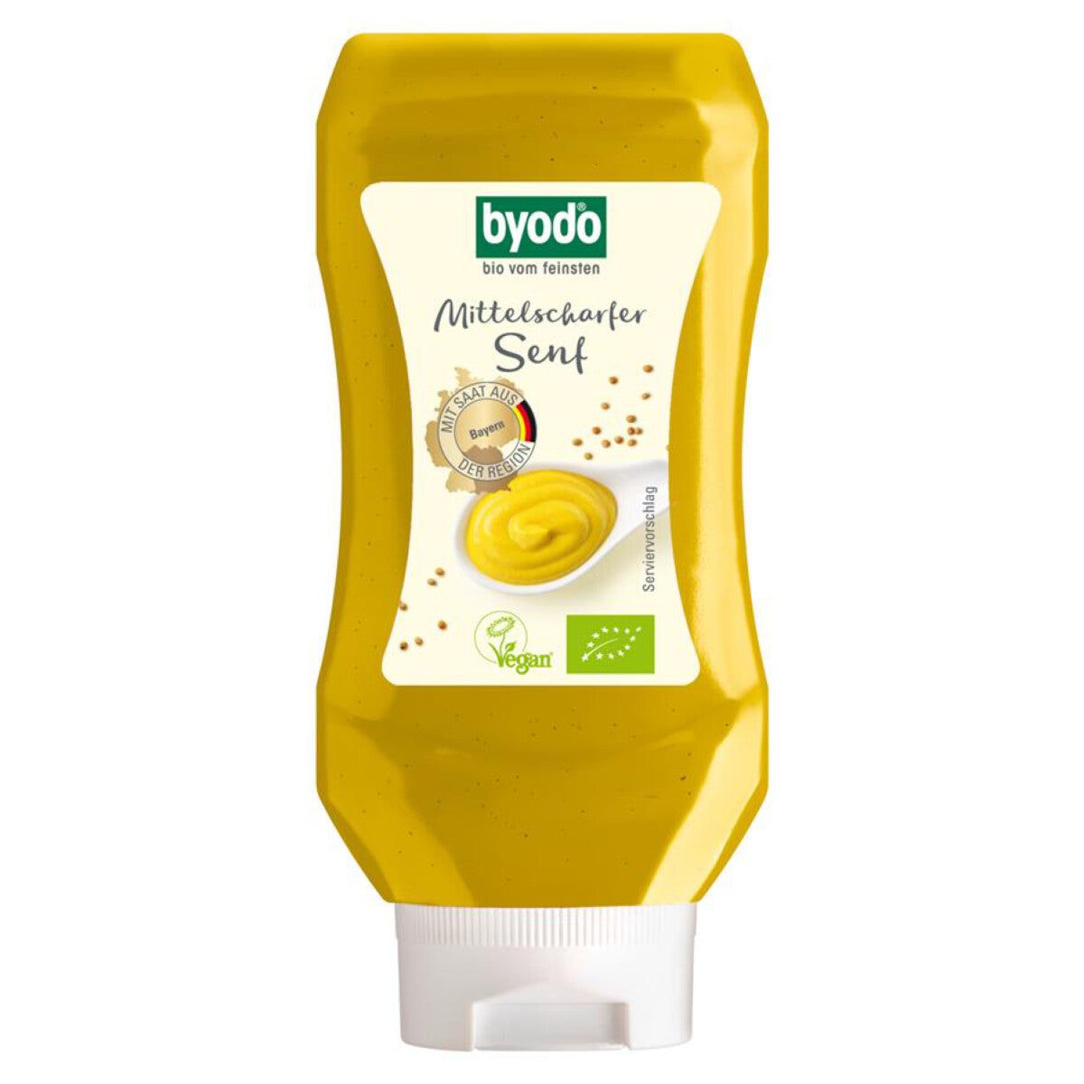 Byodo Mittelscharfer Senf glutenfrei