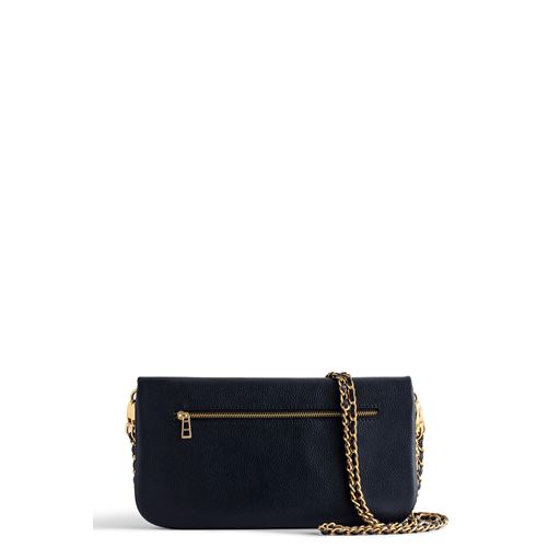 Zadig & Voltaire Rock Clutch, Noir Gold