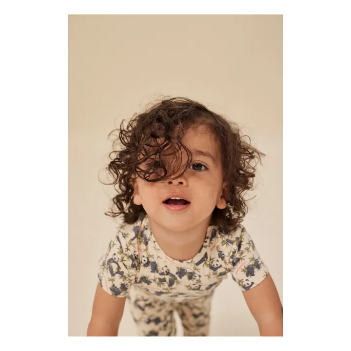 Konges Sløjd Pantalon Basic Jersey Coton Bio | Beige