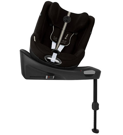 Cybex Kindersitz m. Basis - Sirona Gi i-Size Plus - Moon Black