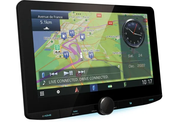 Kenwood DNR992RVS - Navigationssystem - display - 10.1