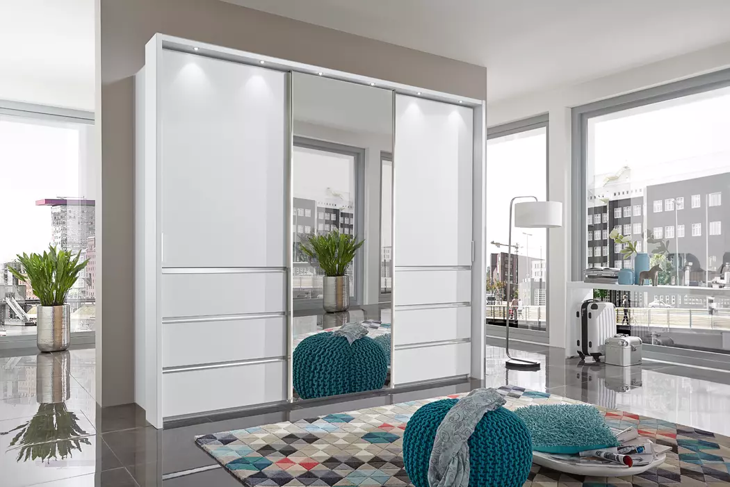 Schwebetürenschrank Malibu 250 x 217 cm