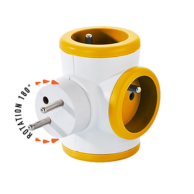 Triplite rotative orange