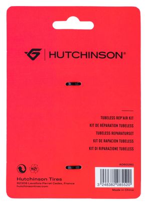 Kit de Réparation Tubeless Hutchinson Outil   10 Mèches