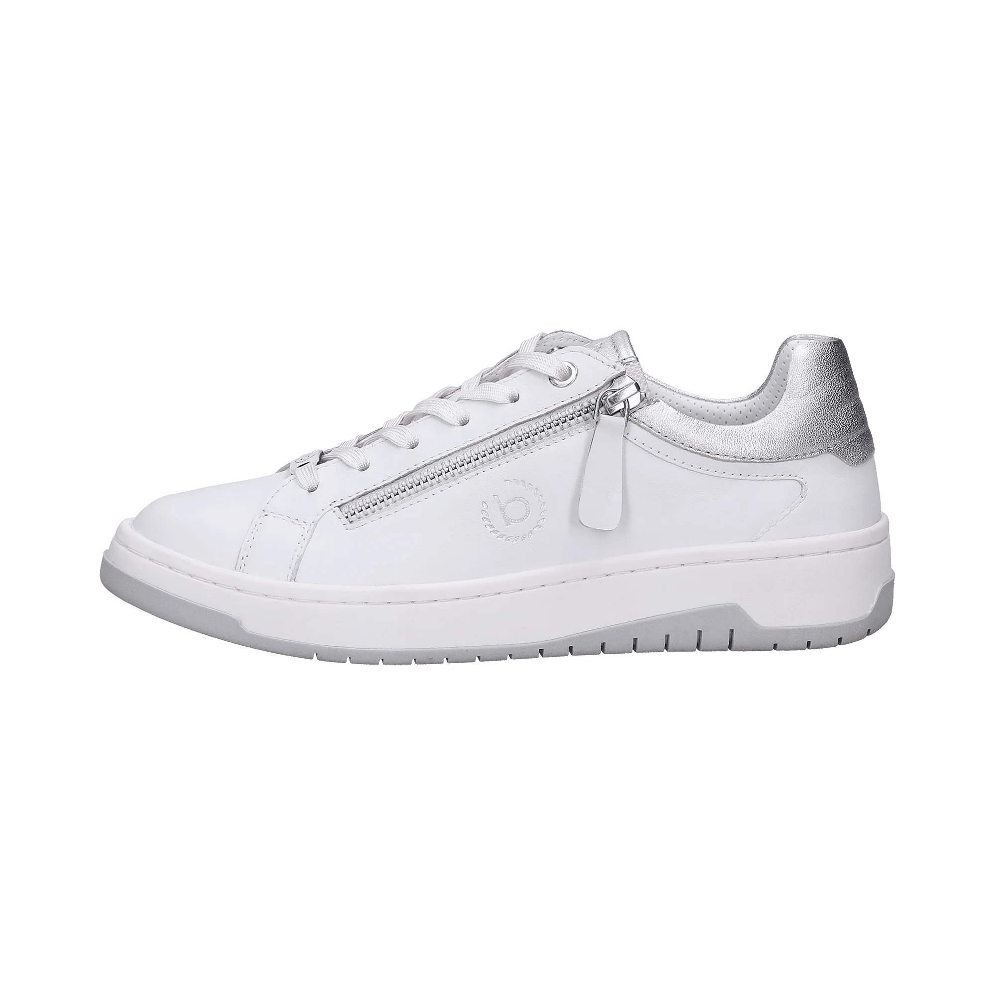 Leder Sneaker weiß