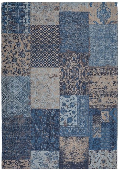 Vloerkleed 160 blauw Symphony