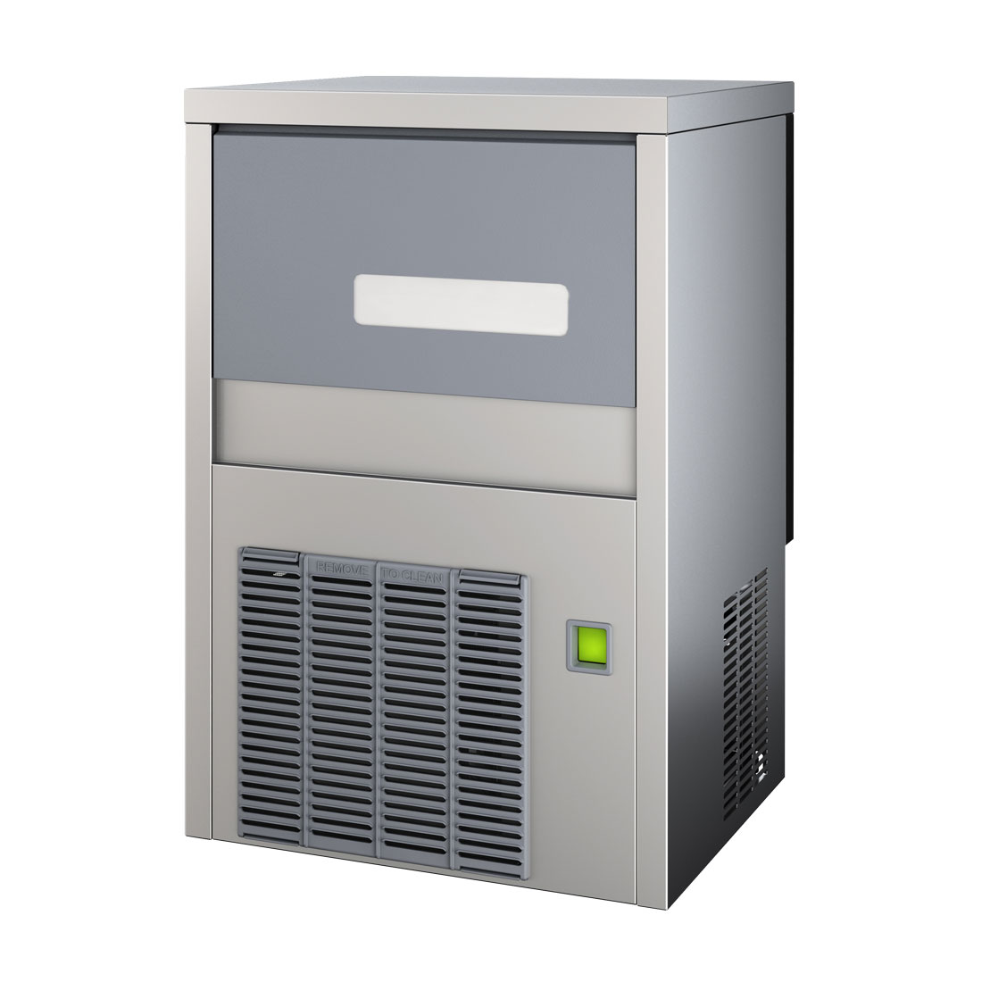 NTF Profi-Eiswürfelmaschine 32kg/Tag, 9kg Speicher Vollwürfel
