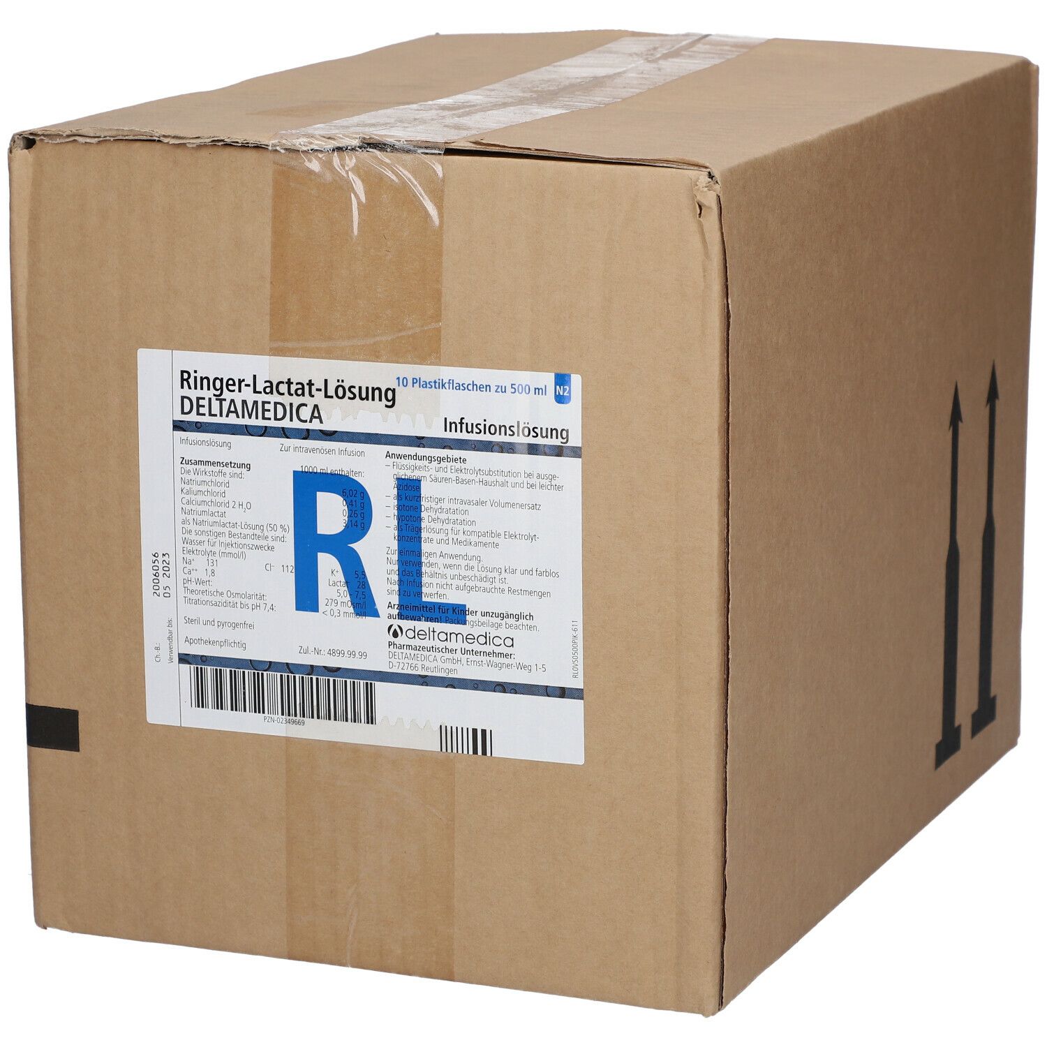 Ringer Lactat Loesung Plastik